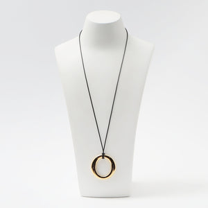 Oシェイプ コードネックレス