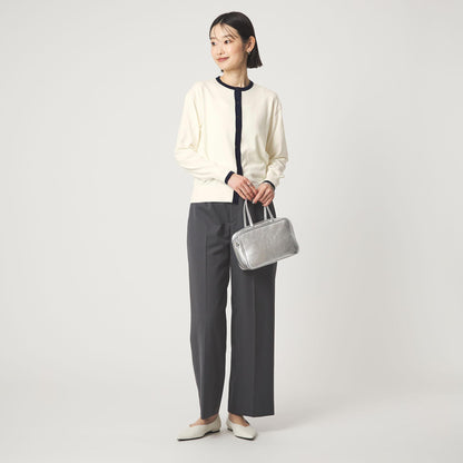 ＜1_OF MINE＞クルーネック ニット カーディガン