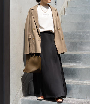 ワンポイントスリムTシャツ