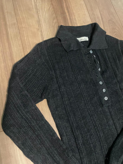 ポロニットリブプルオーバー