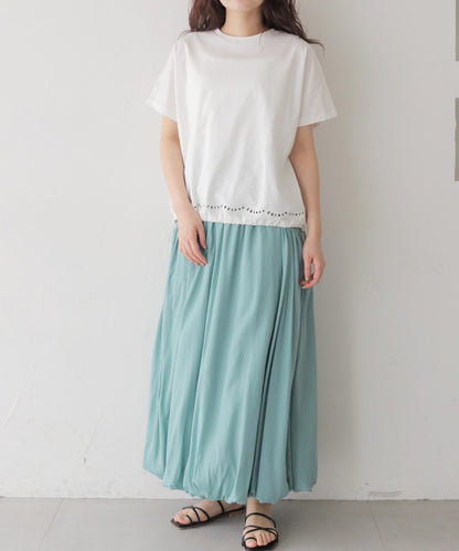 カッティンググドロストTシャツ