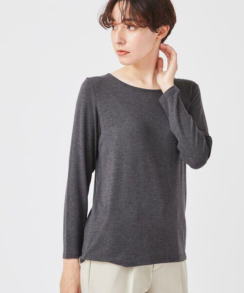 ポリジンデュアルウォームカットソー