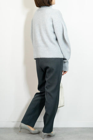 FOX混ボリュームスリーブニット