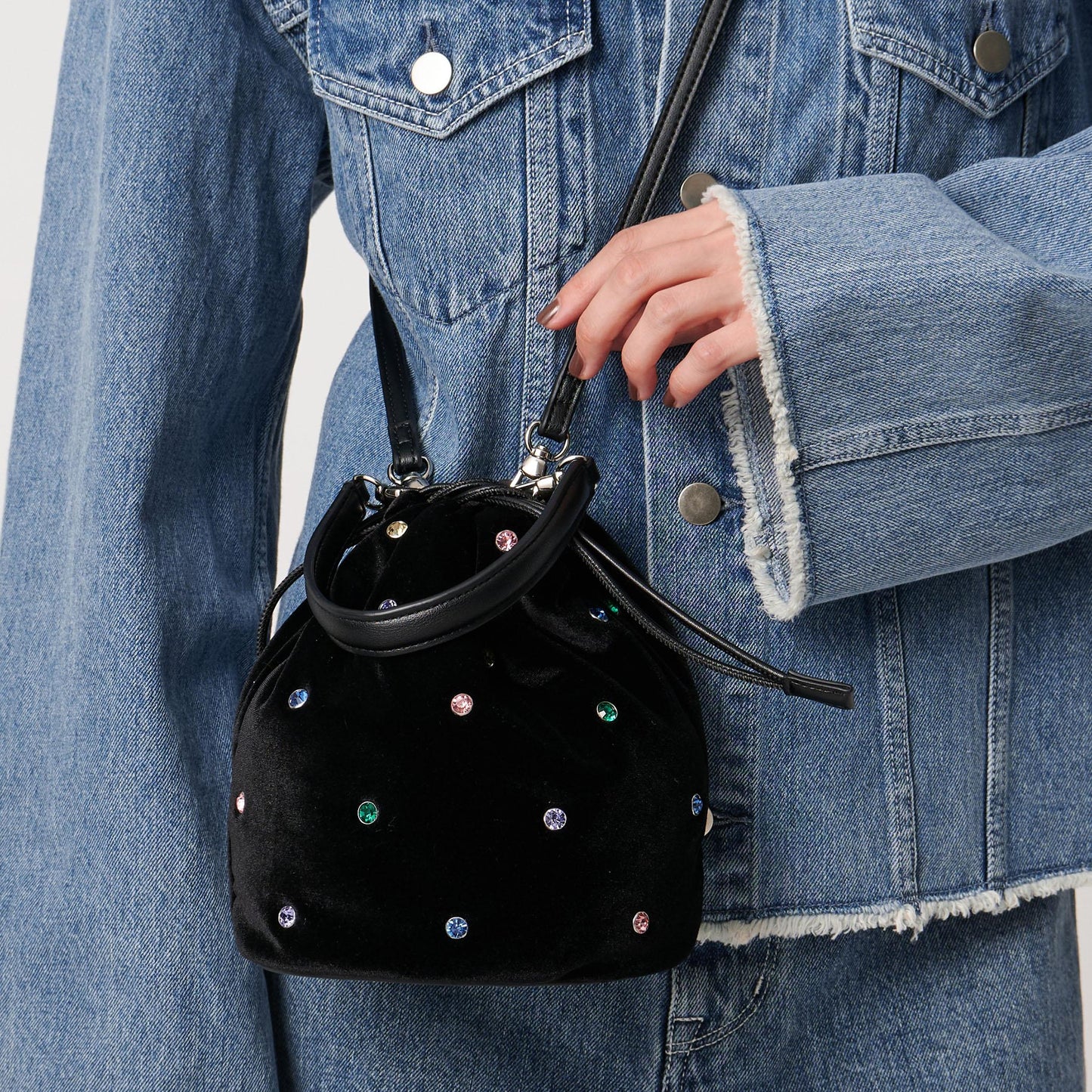 ミックスビジュー ショルダーバッグ