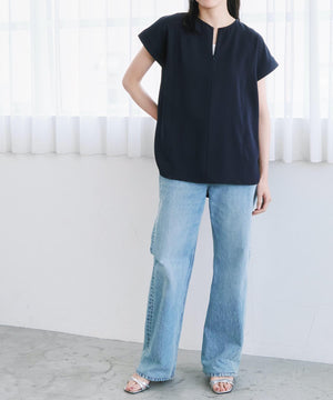 フロント2wayステッチワークブラウス