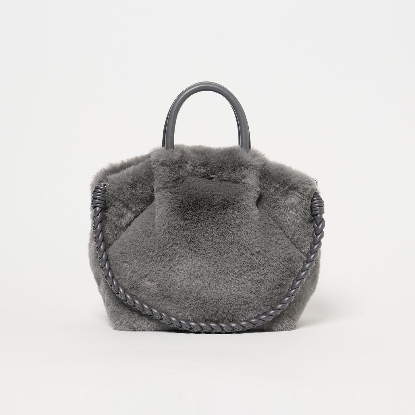 フェイクファー2WAY トートバッグ / ショルダーバッグ