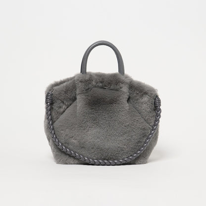 フェイクファー2WAY トートバッグ / ショルダーバッグ