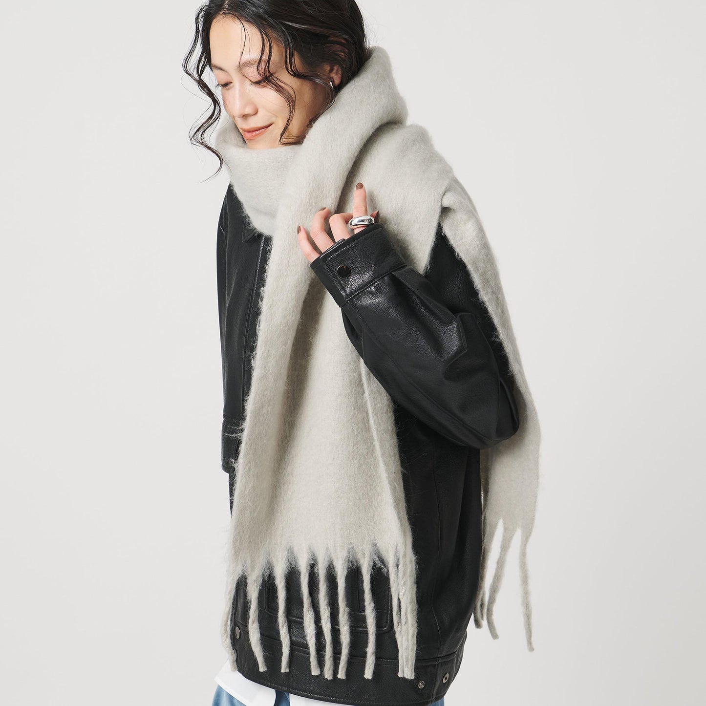 ブラッシュ加工 マフラー