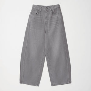 コットンデニム カーブパンツ