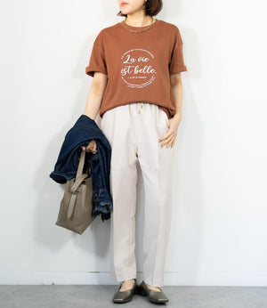 クールタッチLa vie est belleTシャツ