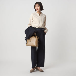 スキッパー ポケット ロングスリーブ シャツ マシンウォッシャブル