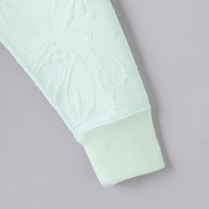 BOTANY ジャガード スウェット プルオーバー