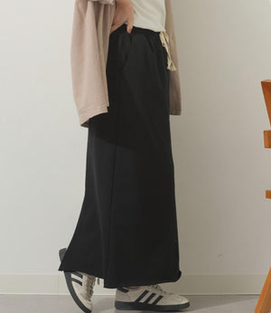 裏毛ロングスカート