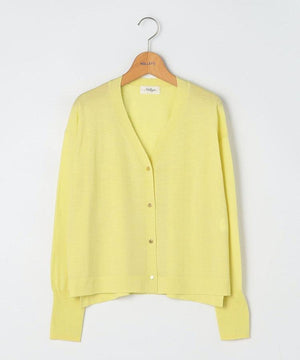 18G天竺ゆったりVカーデ