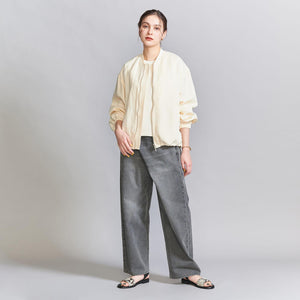 ナイロンツイル ジップブルゾン