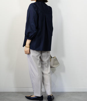 ギャザースリーブブラウス