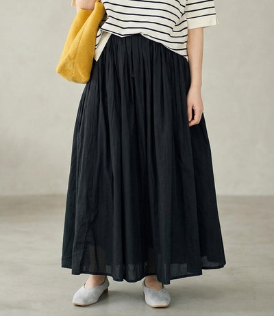【10万人の正解シリーズ】コットンギャザースカート