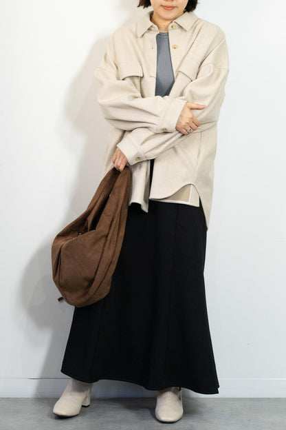 ウールライクCPOアウター