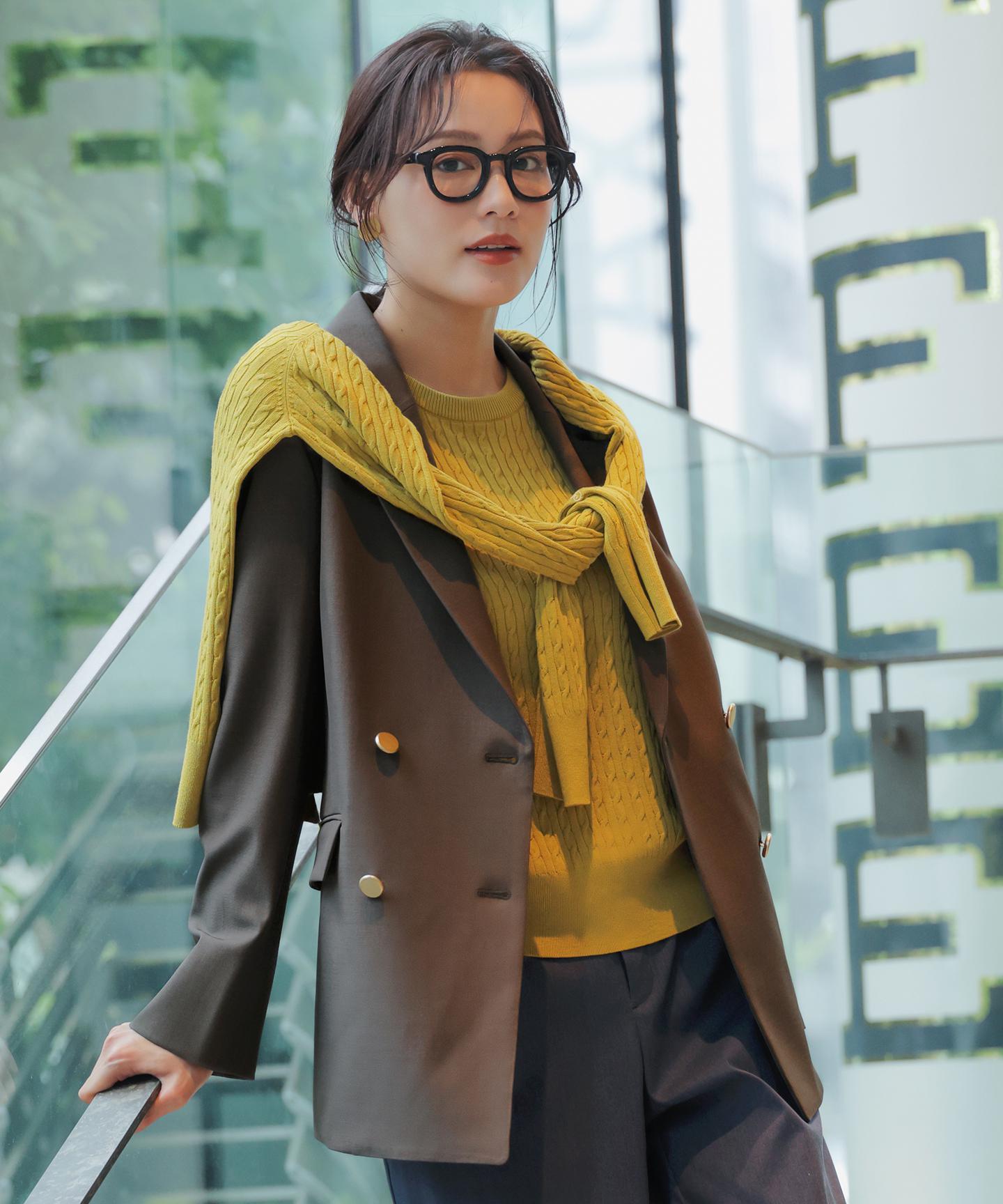 ウーステッドエステル テーラードジャケット