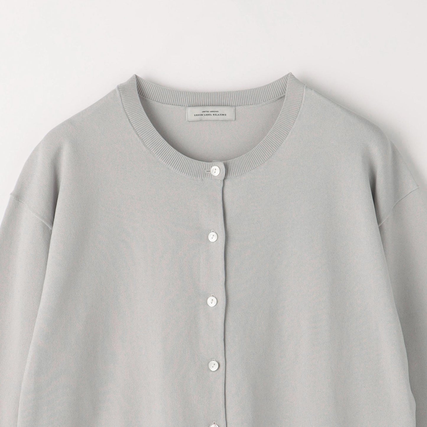 ドラキー クルーネック ニット カーディガン