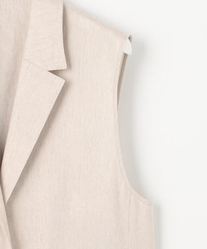 LIPストレッチテーラード ジレ