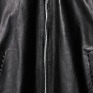 シープレザー フロントジップ ジャケット