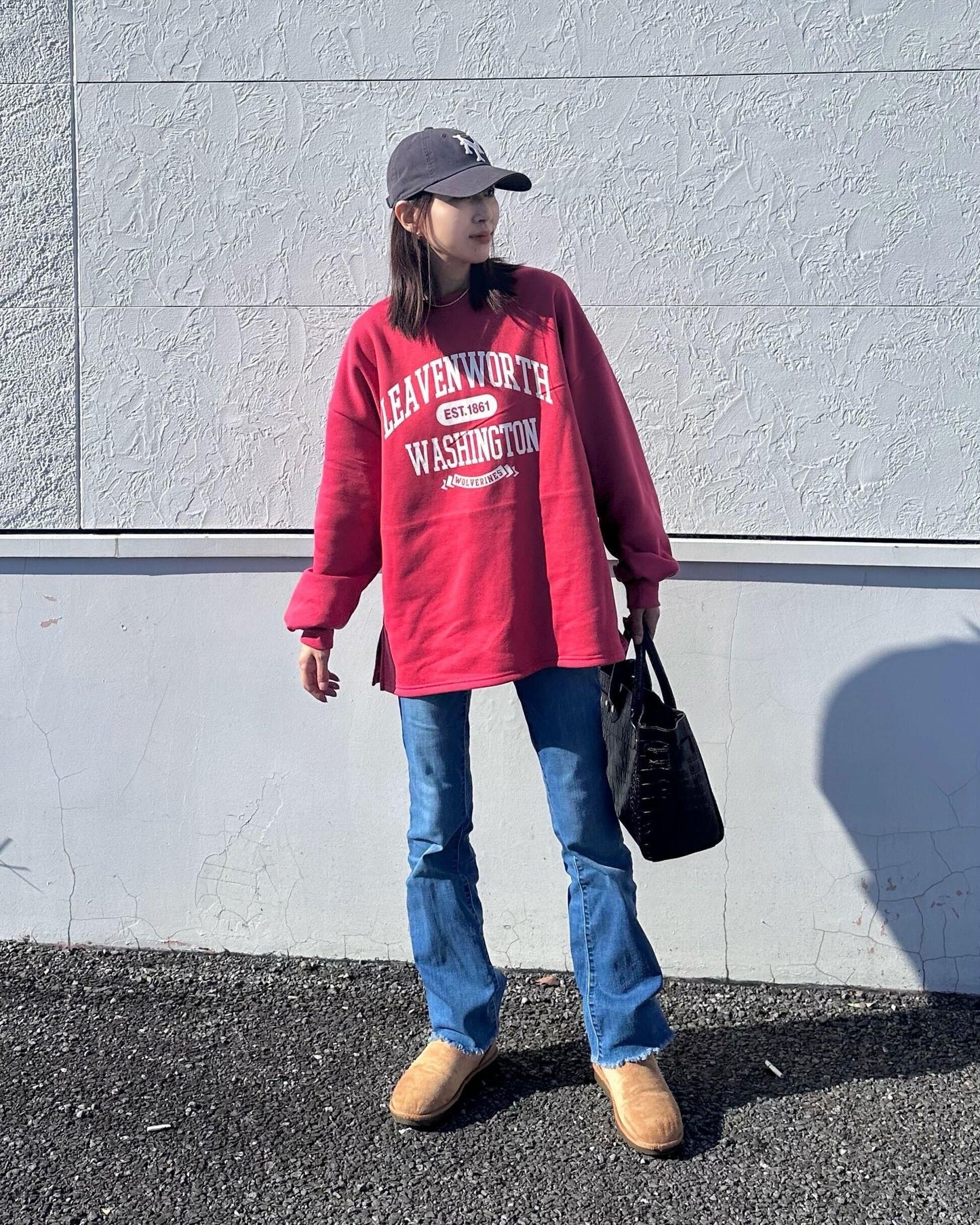 ワシントン裏起毛スウェットシャツ