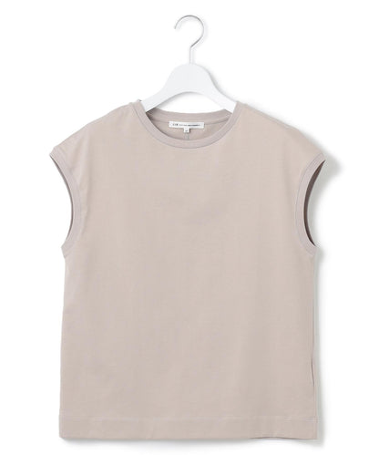 コンパクトヤーン フレンチスリーブ Tシャツ