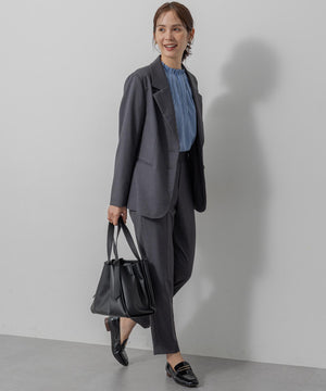 ライトデシンフリル襟 ブラウス