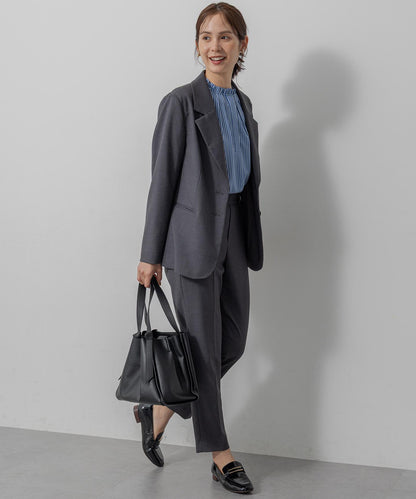 ライトデシンフリル襟 ブラウス