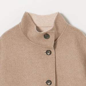 バイカラー リバー Aライン コート