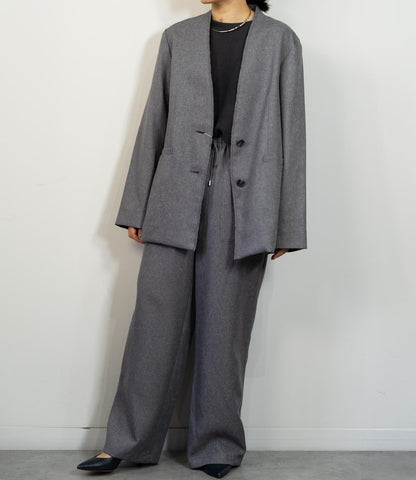 ツイードライクイージーパンツ