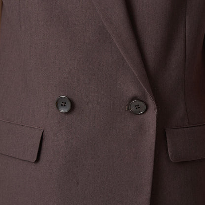 ツイードライク ジレ マシンウォッシャブル 帯電防止