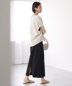 スゴ機能美ニット Iラインスカート