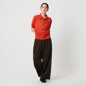 ポロショートスリーブニット ウォッシャブル