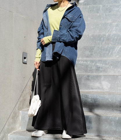 ダブルチュールカットソー