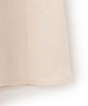 リネンレーヨン セミフレアスカート