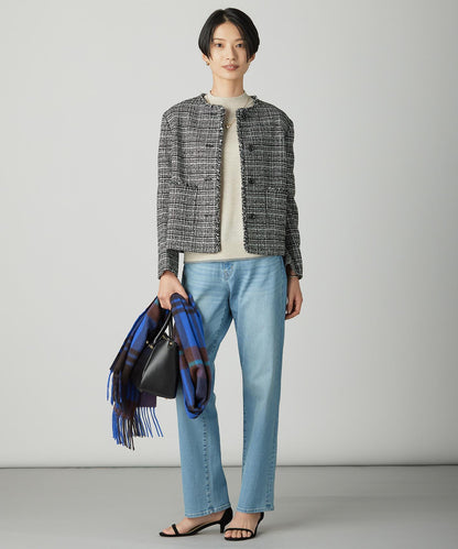 カシミヤチェック マフラー