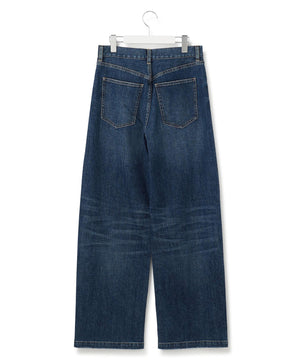 23区DENIM ストレッチ ワイドパンツ