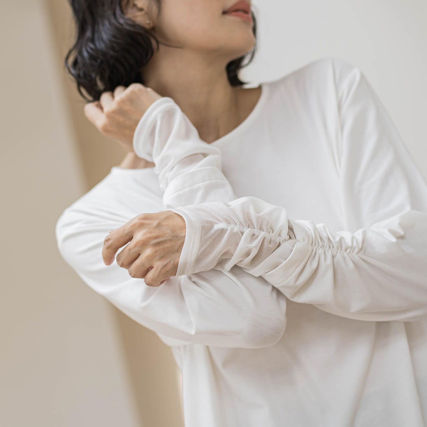 【WEB限定】”重ねるだけで格上げ”レイヤードインナー