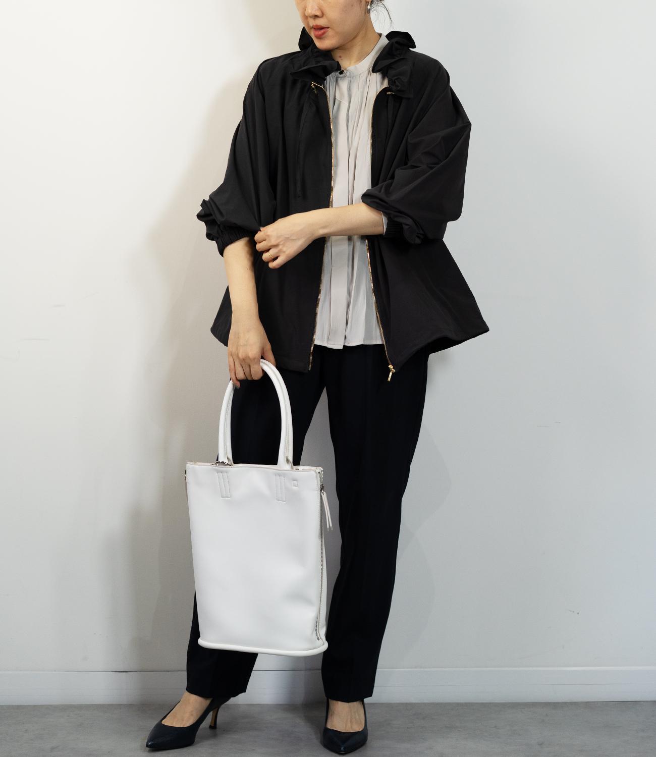 サーブルクロスフリルブルゾン