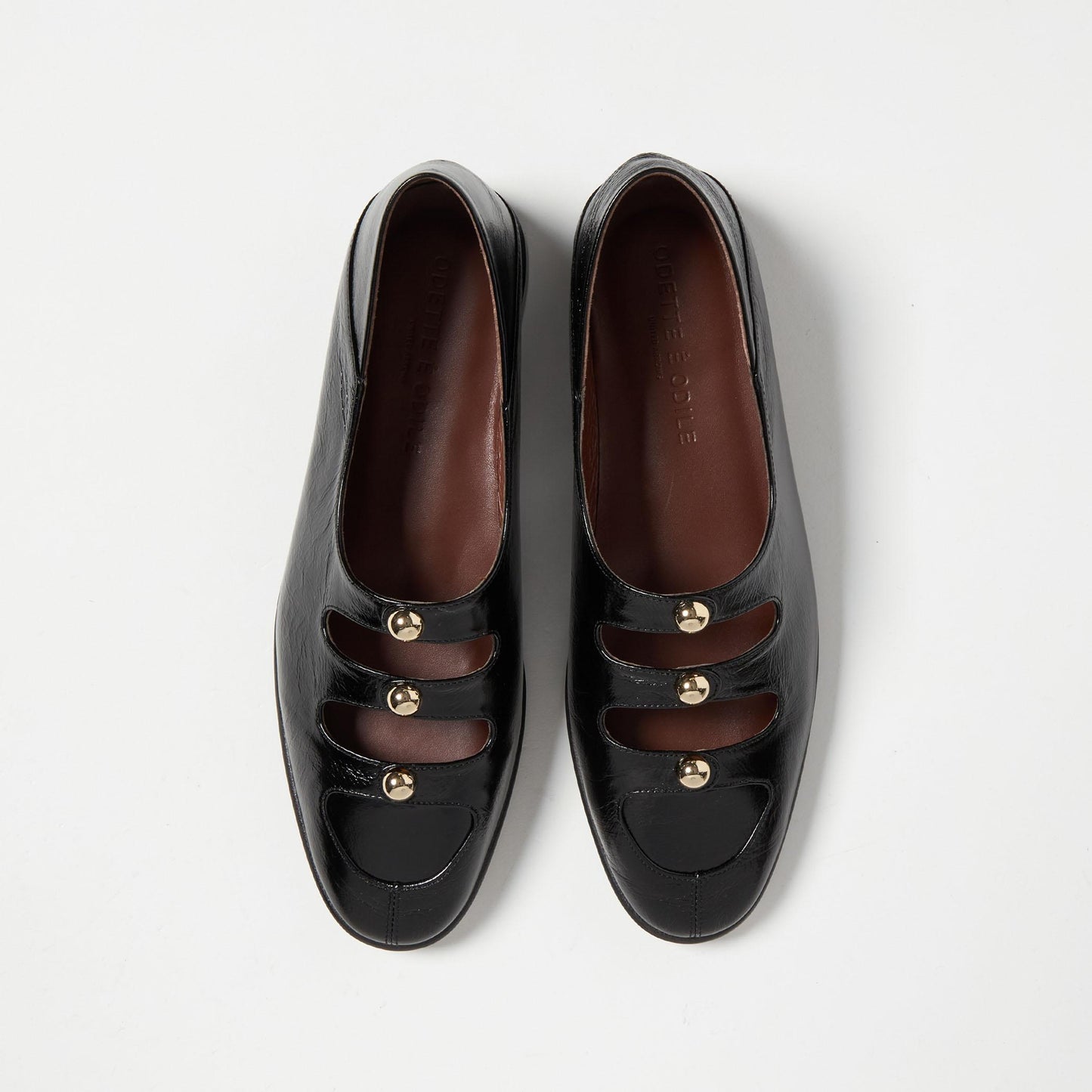 スタッズトリプルベルトモカフラット20↓↑