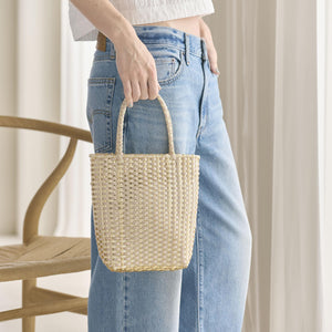 コンビ メッシュ ミニ トートバッグ/かごバッグ