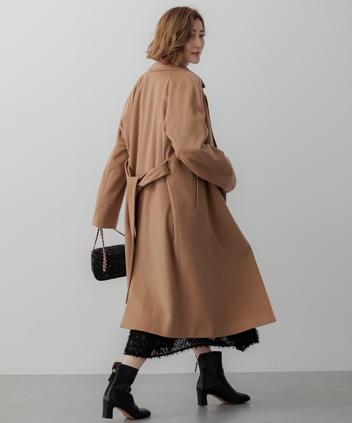 MTRカシミヤライトビーバー チェスターコート