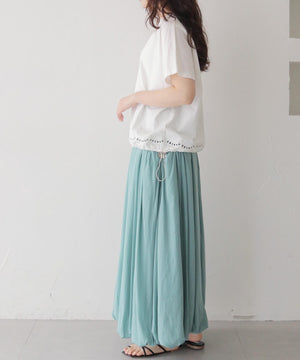 カッティンググドロストTシャツ