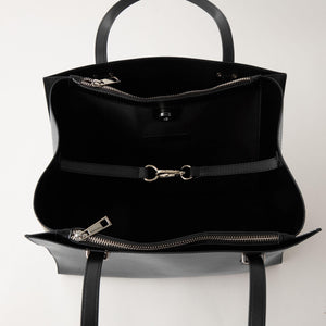 【WEB限定】ワンポイント シンプル トートバッグ（ソフトPCバッグ付） / A4 / 通勤