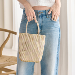 コンビ メッシュ ミニ トートバッグ/かごバッグ