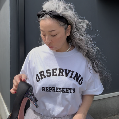 刺繍ロゴ半袖Tシャツ