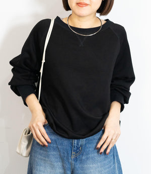 裏起毛ドロストスウェット