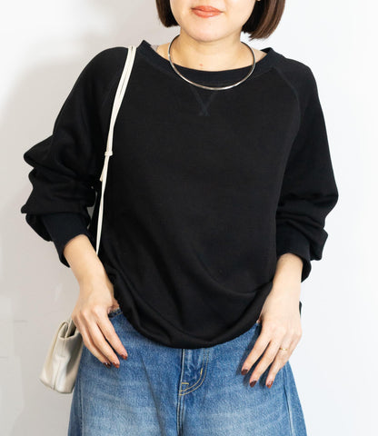 裏起毛ドロストスウェット